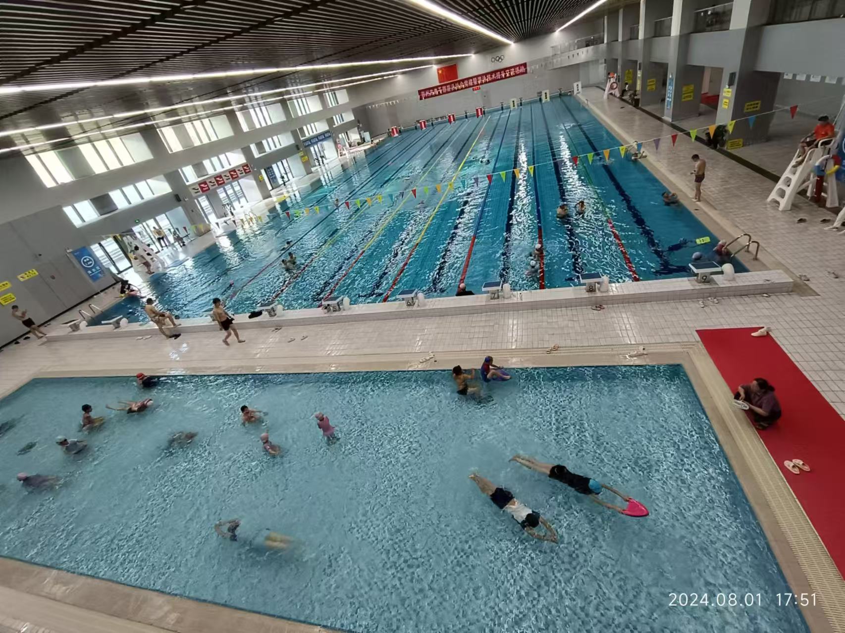 携客户深度参访 赴项目考察之旅丨沁之源项目参访回顾-东区市民体院公园游泳