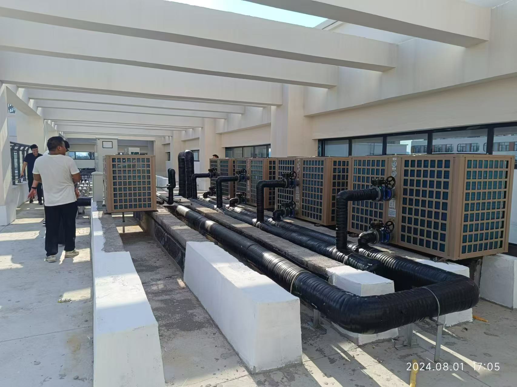 游泳池空气源热泵的蒸发器与冷凝器有什么区别？